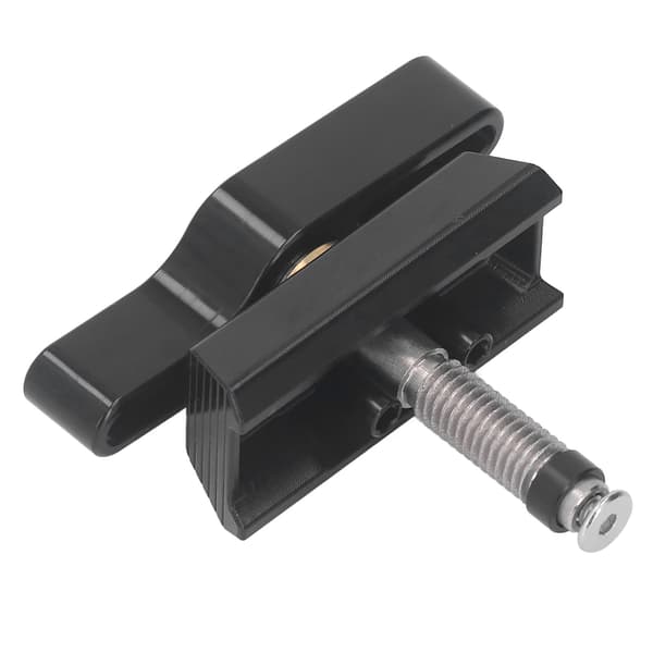 Foldbar cykel hængselklemme Aluminiumslegering Foldbar C-spænde Reparationsdele Sort anode