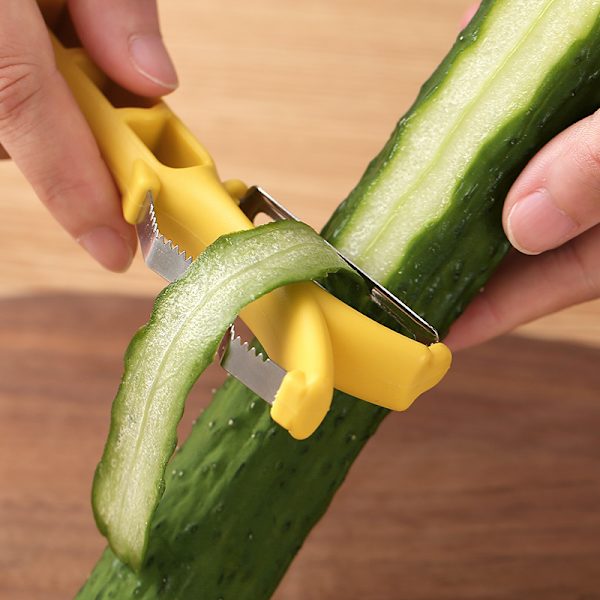 Creative 2 i 1 multifunktionell majsskalare Köks frukt- och grönsaksskalare Potatisskalare