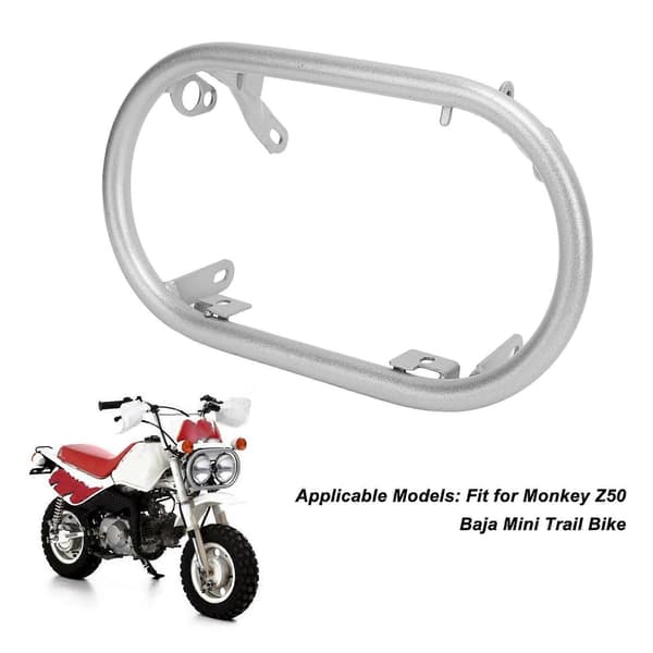 Anodiserat strålkastarfäste för Monkey Z50 - Slitstark aluminiumlegering