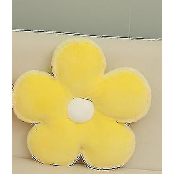 45cm Kirkkaat kukat täytetyt kasvit Pehmolelut Tyyny Koti Sohva Tyyny Tyyny |Pehmotyynyt (keltainen) A