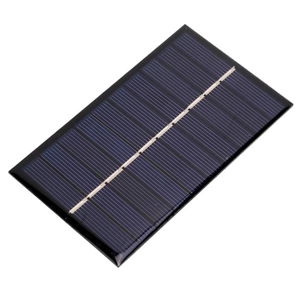 Mini solpanel polykrystal Effektiv DIY solcelle til vandpumpe gadebelysning 1,2W 5V