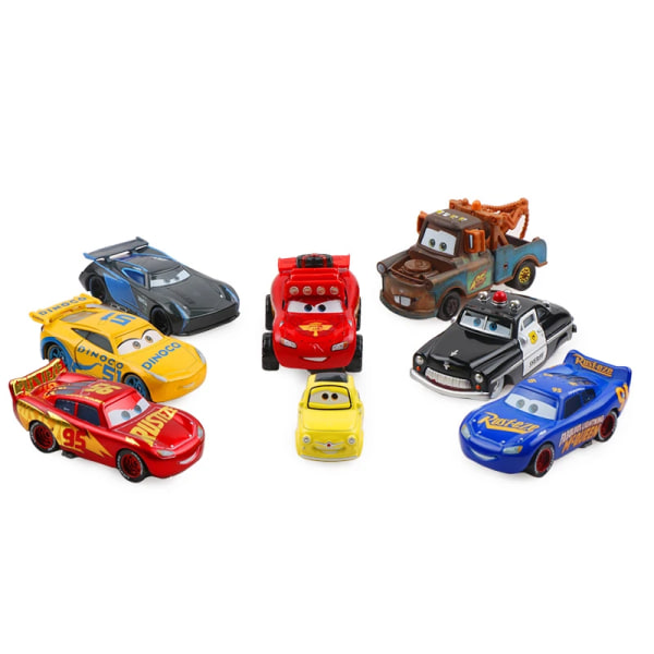 Disney Pixar Cars Bilmodell Barnleksakspresent Dual Color Fantasy McQueen