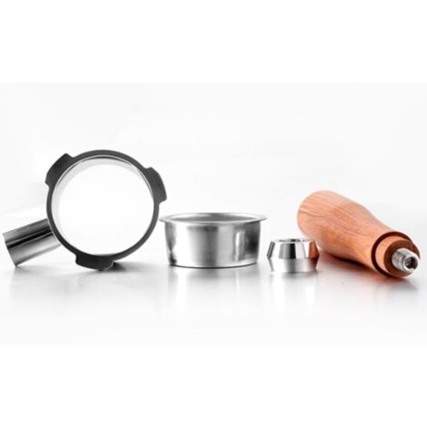 Kahvinkeittimen kahva Sinkkiseos pohjaton kahva Kolmikorvainen kahvinkeittimen kahva 2kpl 51MM