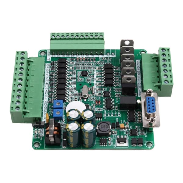 FX3U-14MT Højhastigheds med analog programmerbar controller PLC industrikort FX3U-14MT Fx3u-14mt Grön