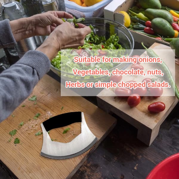 Pizzakutter i rustfritt stål med deksel, ergonomisk sklisikkert håndtak, vipperkutter