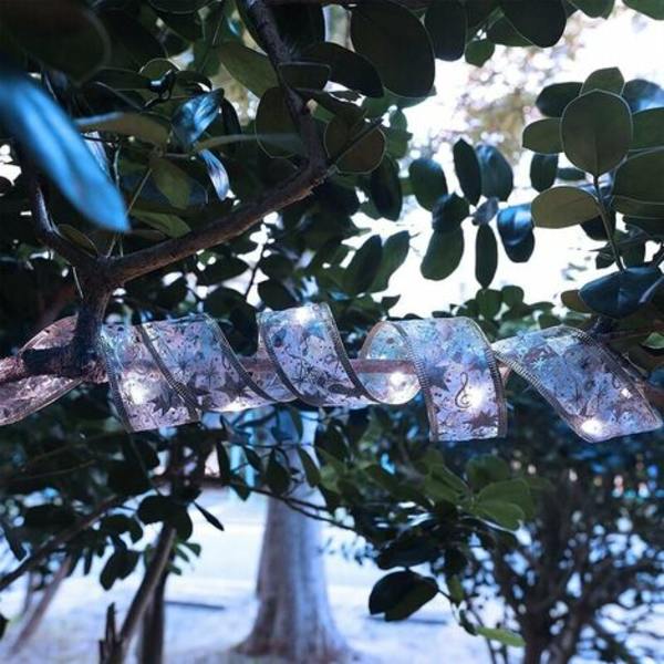 16,4 fod 50 LED julesnore, Fairy Seasonal String Lights, batteridrevet (ikke inkluderet), til bryllupsdel