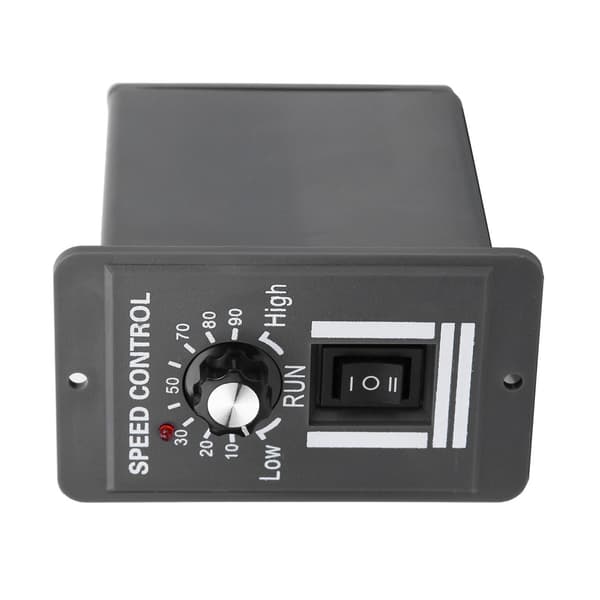 Høyeffektiv DC børstemotorhastighetskontroller 20A 12-60V Fremover Revers Hastighetsregulator