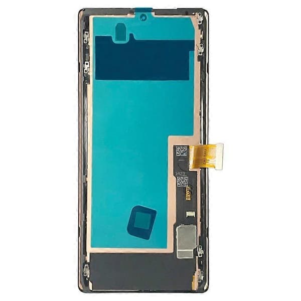 OLED Material LCD-skærm med ramme til Google Pixel 6 Pro G8VOU - Til Google Pixel 6 Pro