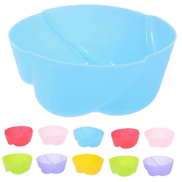 Mini Blomster Silikon Cupcake Muffinsform Diskmaskinssäker 12 st