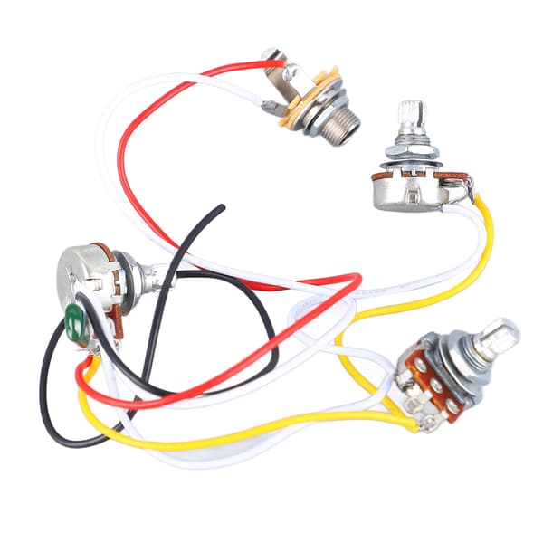 500K Bas Potentiometer Kopplingsschema Volymkontroll Instrumenttillbehör