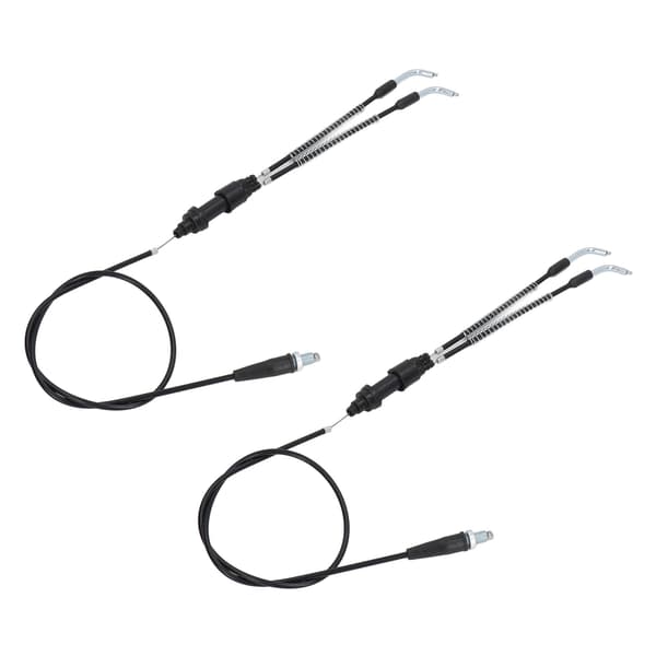 Gasskabel Svart 01 0813 Metall Push Pull-kabel for Banshee 350 YFZ350 1987 til 2006