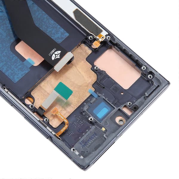 För Samsung Galaxy Note10+ SM-N975F TFT Material LCD-skärm Digitizer Komplett Montering med Ram, Stöder Inte Fingeravtrycksidentifiering (Svart) Svart