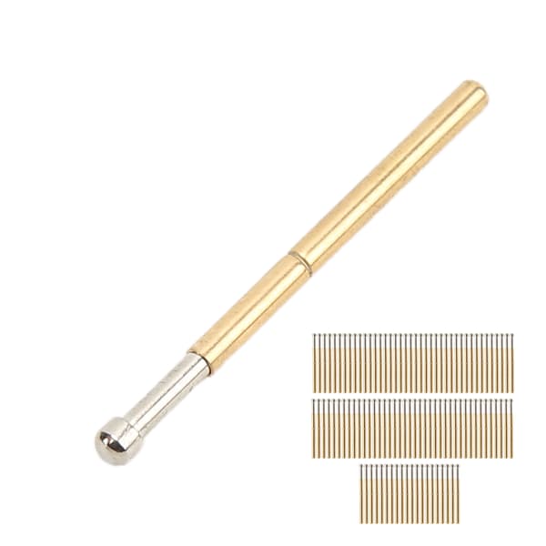 Högkvalitativ P125-D Elektronisk Komponent Testprob Pogo Pin 100-pack