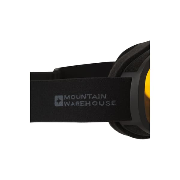 【HT】Mountain Warehouse Unisex Voksen Skibriller One Size Sort Black One Size