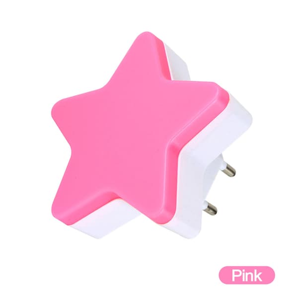 LED Sensorstyrt Nattlys Mini Stjerneformet LED Nattlys