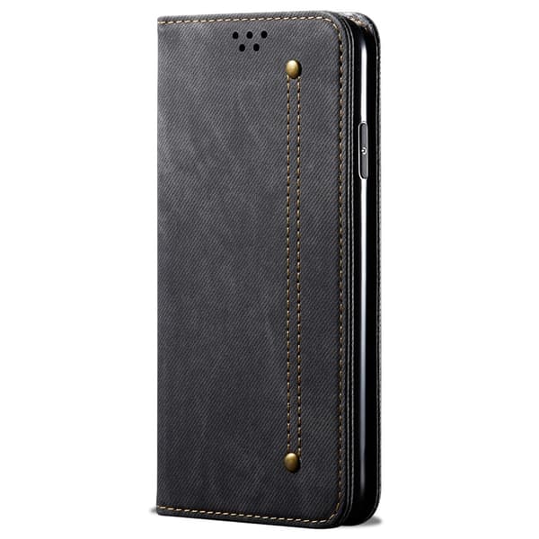 Jeans Pung Etui til iPhone 17e - Sort Svart black