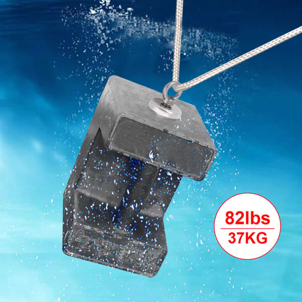 Tehokas magneettikoukku, 82 paunaa, kalastus, kotikäyttö