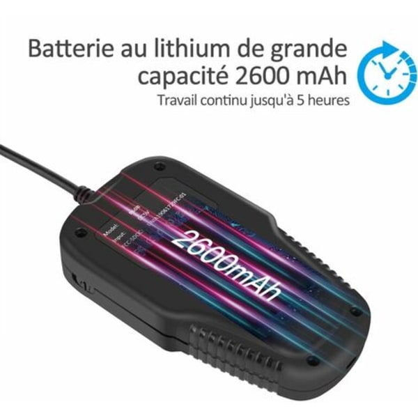 2,4 tommer 1080P 2600mAh high definition farveendoskop batterikapacitet IP68 vandtæt 8 mm linsediameter 2 meter Model