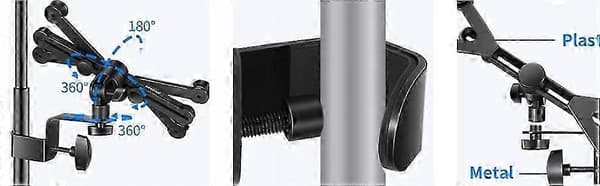 Neewer Nw-105-1 Justerbar Tablet Holder 7-14
