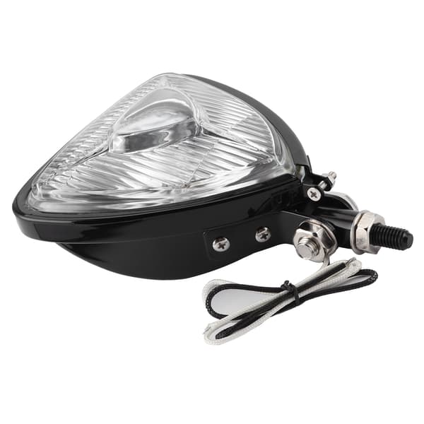 12V Retro Motorcykel Forlygte Høj Lysstyrke Universal Frontlys Tilbehør