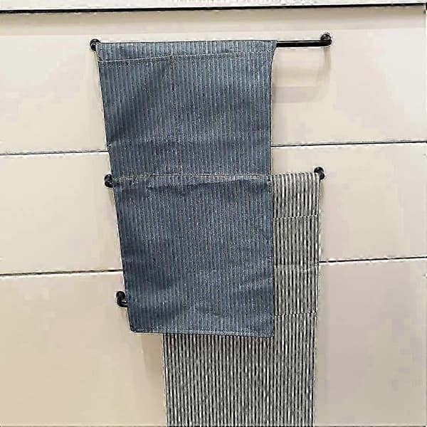 2-pack förkläden, justerbart PVC-förkläde, vattentätt för matlagning i köket, kompatibelt med kvinnor och män, kockförkläde med gray  blue