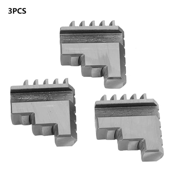K11 80 Invändig Backchuck Uppsättning 3 Par Högprecisions Metall Svarvchuck Backar