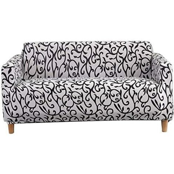 Elastiskt cover Stretch cover 1/2/3/4 sits cover Soffa Underklädslar Spandex Inredning Helt omgiven (4