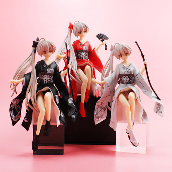 Anime Dukke Model Legetøj Kimono Sora Figur Car Collection Model T Black