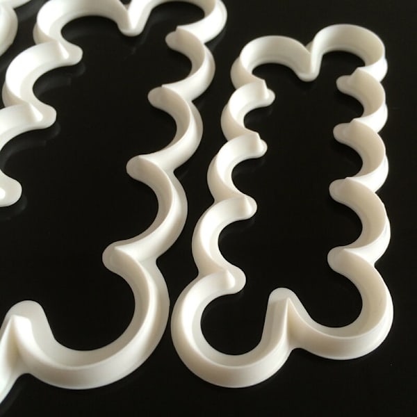 Stykker Alt-i-en Rose Flower Fondant Kage Trykpresse Form Cookies Form