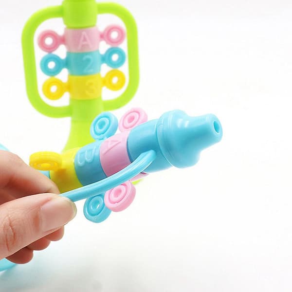 Mini Trompetlegetøj til Børn, Plastik Lyd Musikinstrument Pædagogisk Gave