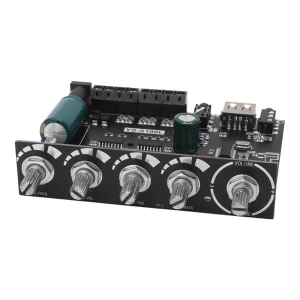 Bluetooth 2.1-kanals effektforstærkerkort 2x50W 100W APP-kontrol lydmodul