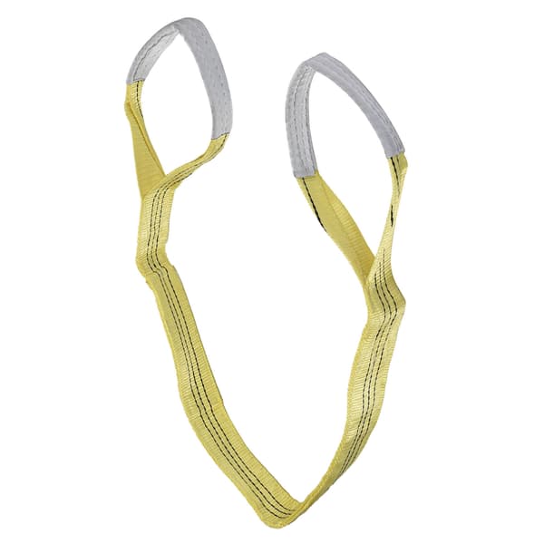 3T Pladeløftestroppe PES Webbing Høj Styrke Krantilbehør 75mm Bred 2 Meter