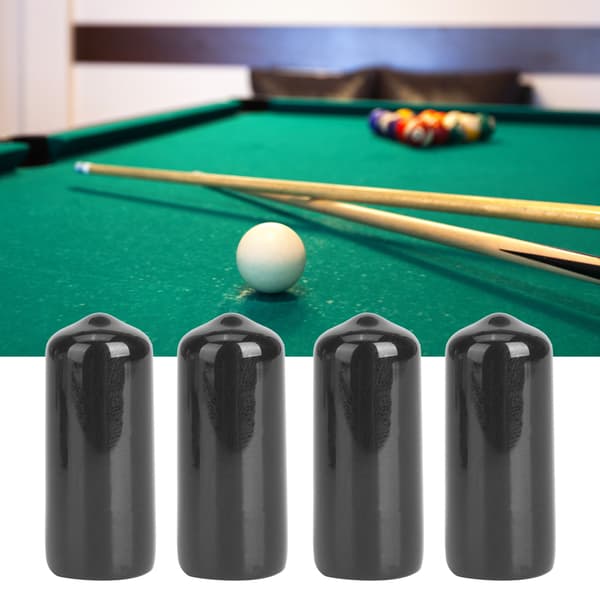 10 stk. Holdbare gummispidsbeskyttere til snookerkø 13 mm Lille hoved Billardtilbehør