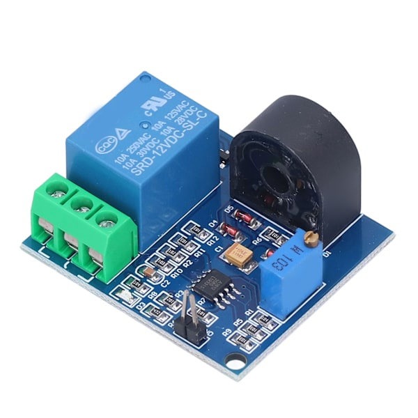 AC Strøm Detektions Sensor Modul 12V Relæ Beskyttelse 5A Overstrøms Switch Output