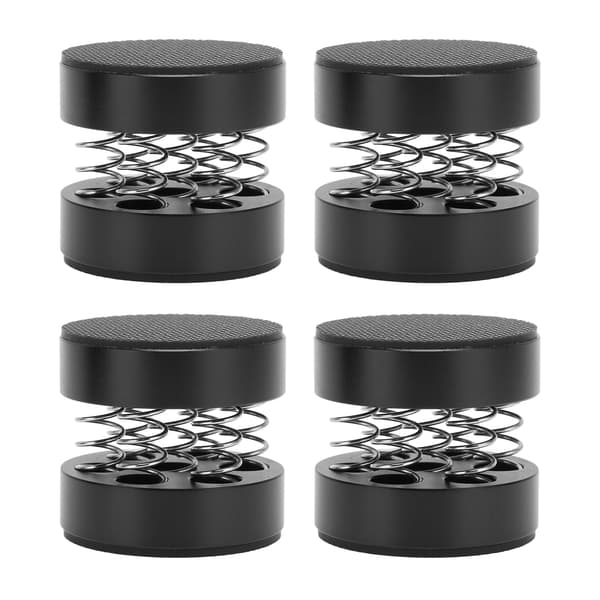 Fjäderhögtalarspikar i aluminium, vibrationsdämpande stativ, 4-pack