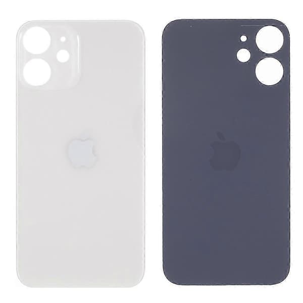 For iPhone 12 Mini Batterideksel Reparasjonsdel (stort hull) White