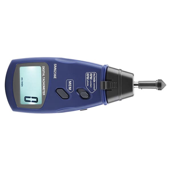 Digital Laser Kontakttachometer 5-siffrig 18 mm LCD-skärm
