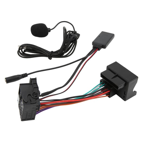 Bluetooth 5.0 AUX-kabel med mikrofon trådløs adapter for Citroen C2 C3 C4 erstatningsstrømkabel