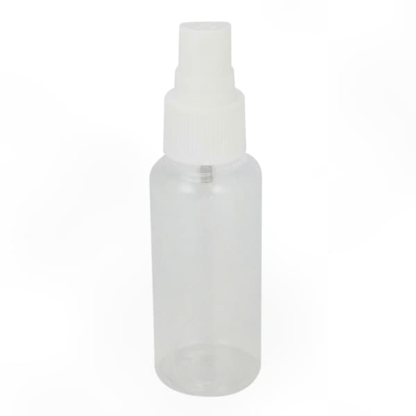 50-pack 50 ml plastsprayflaskor påfyllningsbar finfördelare med fin dimpump parent