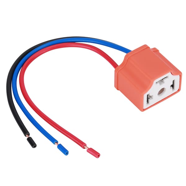 H4 9003 Hona Keramisk Panel Lys Sokkel Stik Adapter Filament