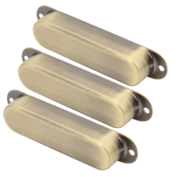 3 stk. Solid Messing Guitar Pickup Lås Enkelt Uden Hul Musik Tilbehør