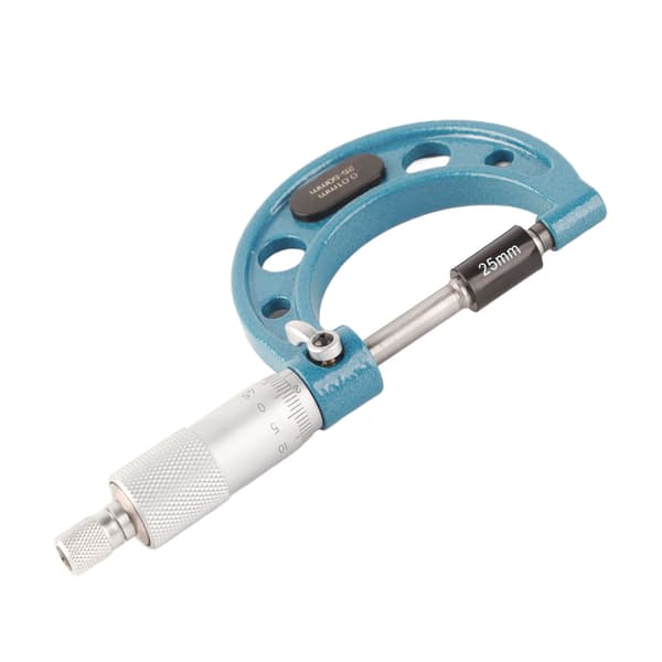 Rustfrit stål udvendig mikrometer højpræcision tykkelsesmåling 0,01 mm 25-50 mm