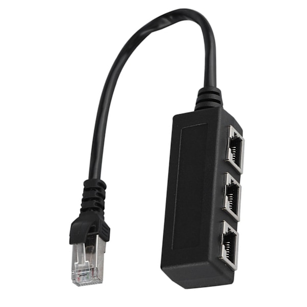 Ethernet-splitterkabel: 1 hann til 3 hunnporter for forbedret tilkobling