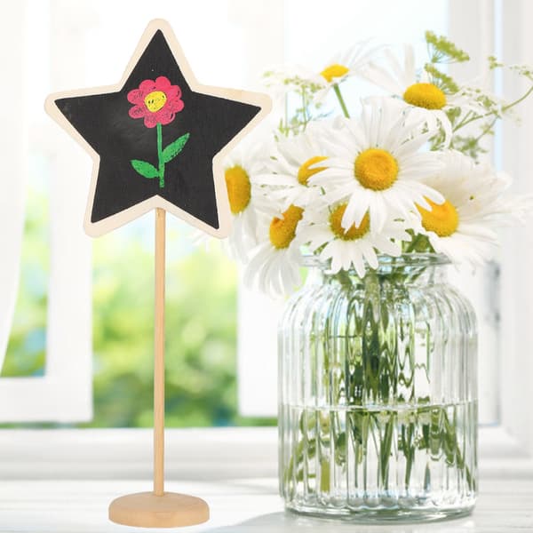Tavlesett DIY Skrivebordsdekorasjon Blomsterkort 10 stk