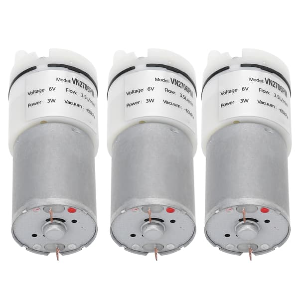 Mini Nedsænkbar Vandpumpe Kit 3 stk. DC6V Ideel til Akvarier og Lufttilbehør