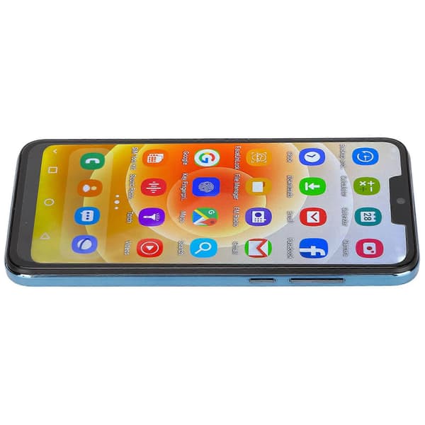 6,1\" HD Dual SIM Smarttelefon, 2 GB RAM, 16 GB ROM, Android 11, 4000 mAh, Blå, EU-plugg