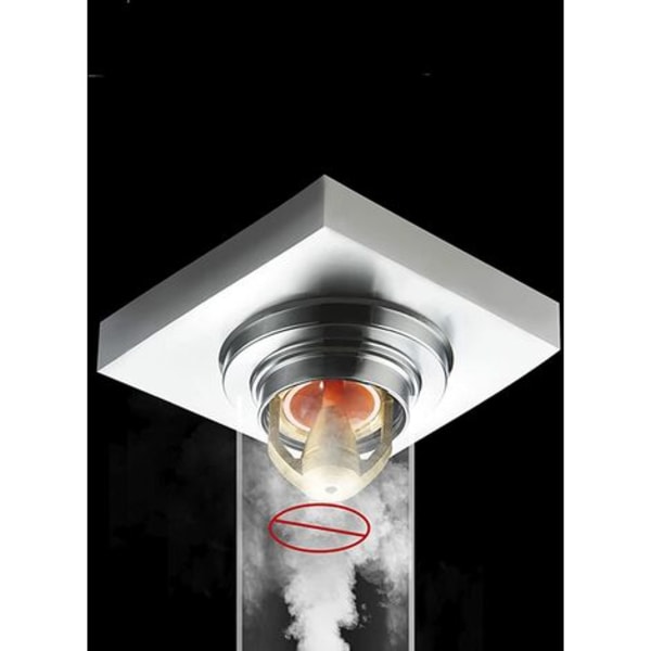 All koppar magnetisk levitation badrum duschrum anti-blockerande deodorant golvbrunn 20*8cm-borstad