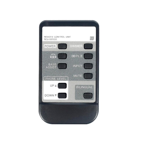 kaukosäädin Sopii Pioneer Rcu-d2000 Audio Player Controller No New Is Old