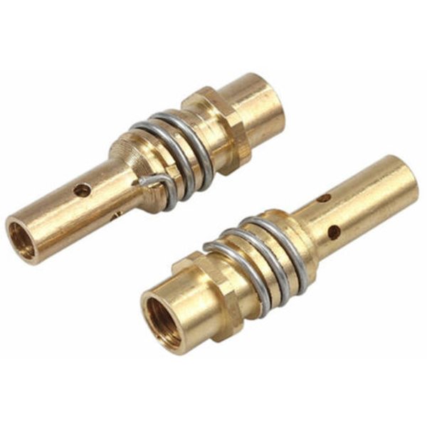 19-osainen set 15AK MIG/MAG hitsauskosketinpää 0,8mm M6 kaasusuuttimen kärjen pidike