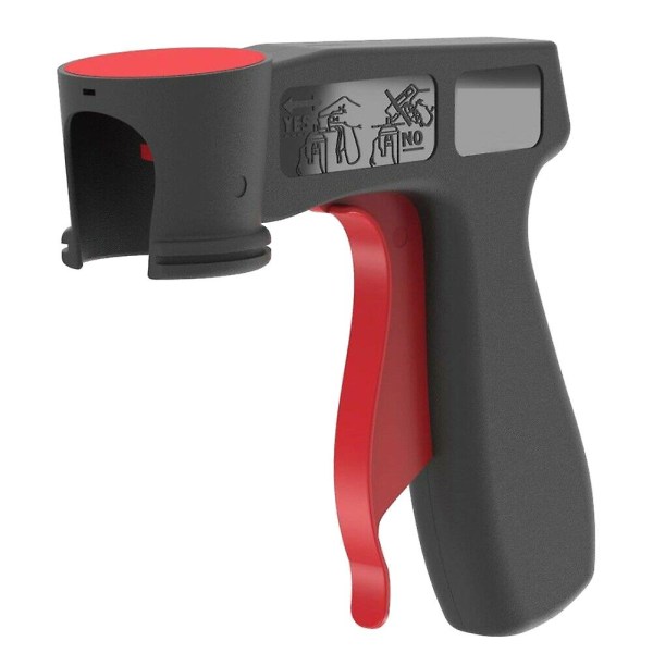 Aerosol Paint Care Spray Adapter Handtag Verktyg Portable Trigger Press Tillbehör